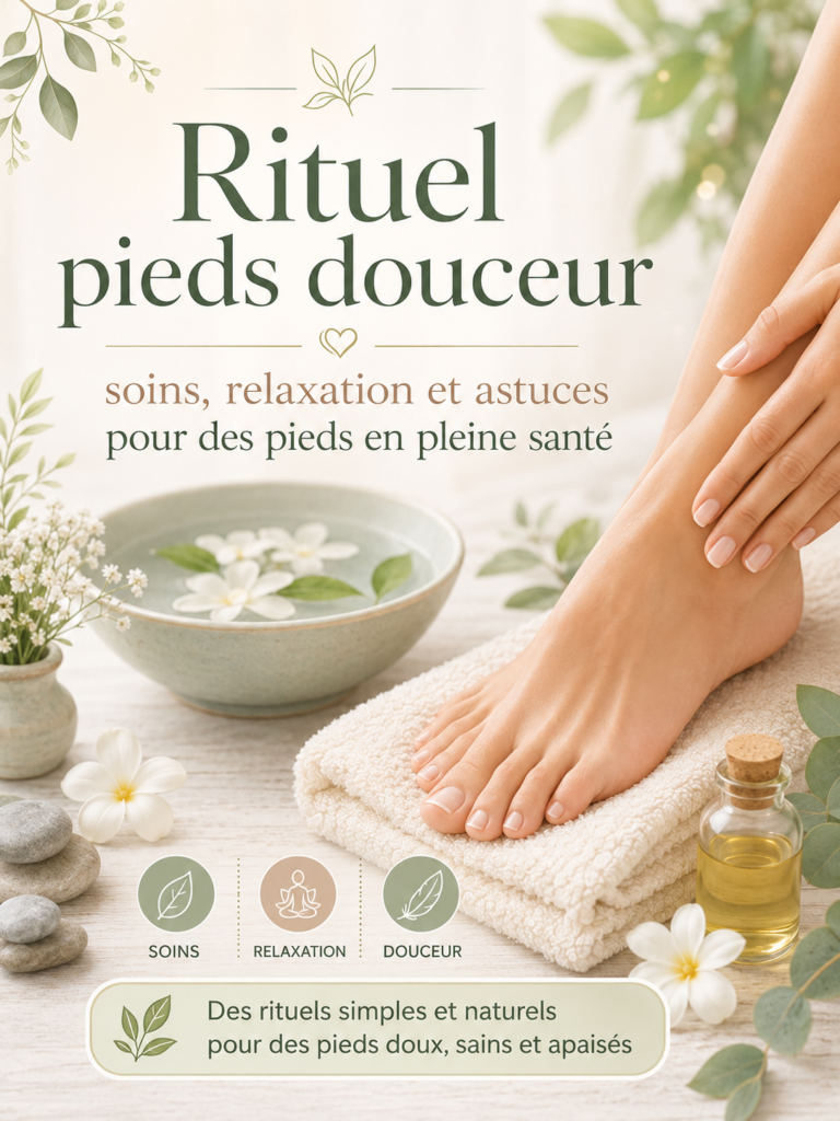 Rituel pieds douceur : soins, relaxation et astuces pour des pieds en pleine santé