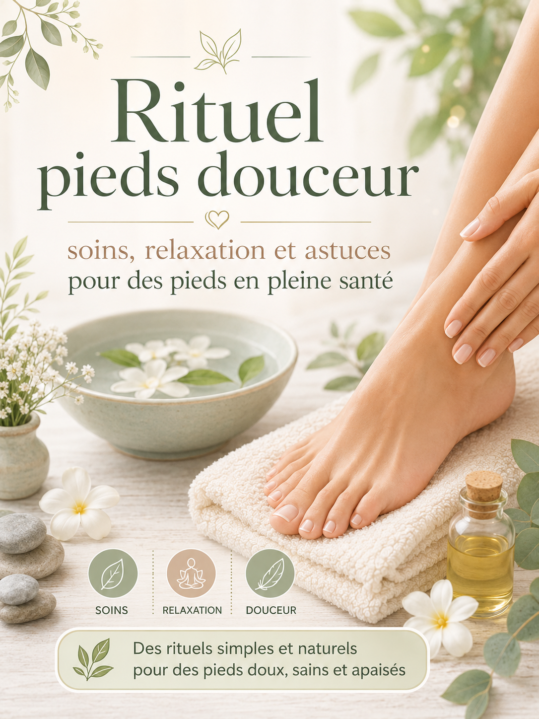 Rituel pieds douceur : soins, relaxation et astuces pour des pieds en pleine santé